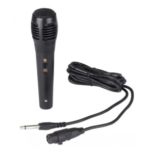 Microfono Alambrico Para Parlante Cabina De Sonido Karaoke